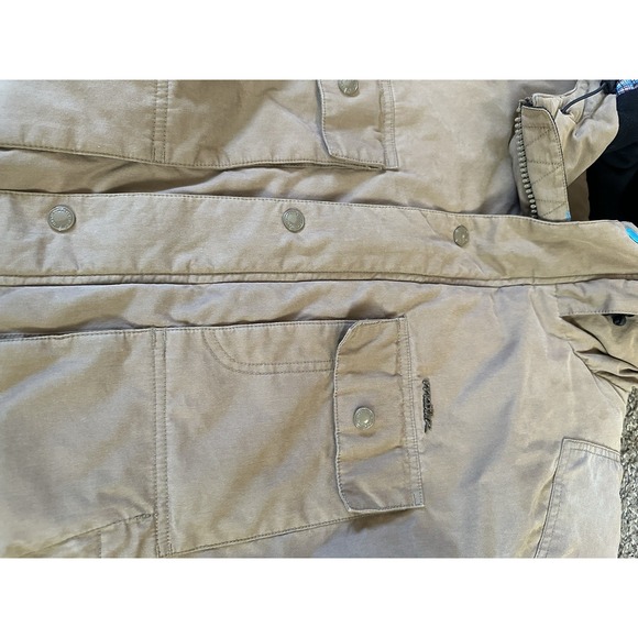 Matix‎ Geissler Tan Military Style Snow Jacket Coat Sz L - Picture 5 of 8